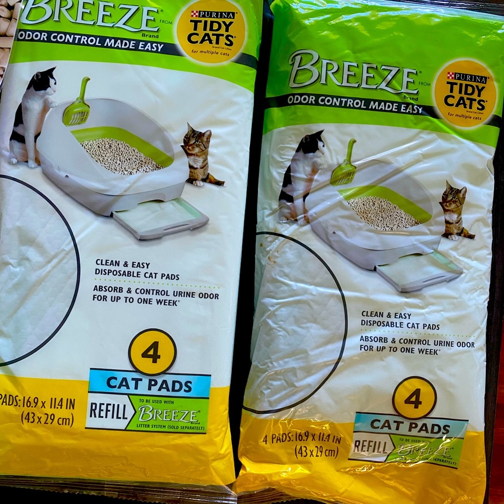 Breeze pellet and pads